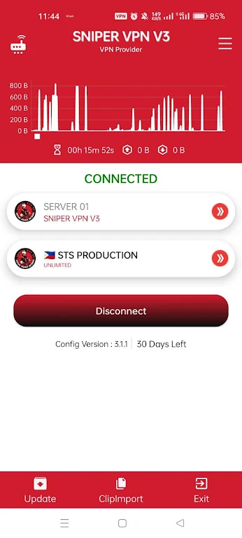 Sniper VPN V3 Tangkapan skrin 2