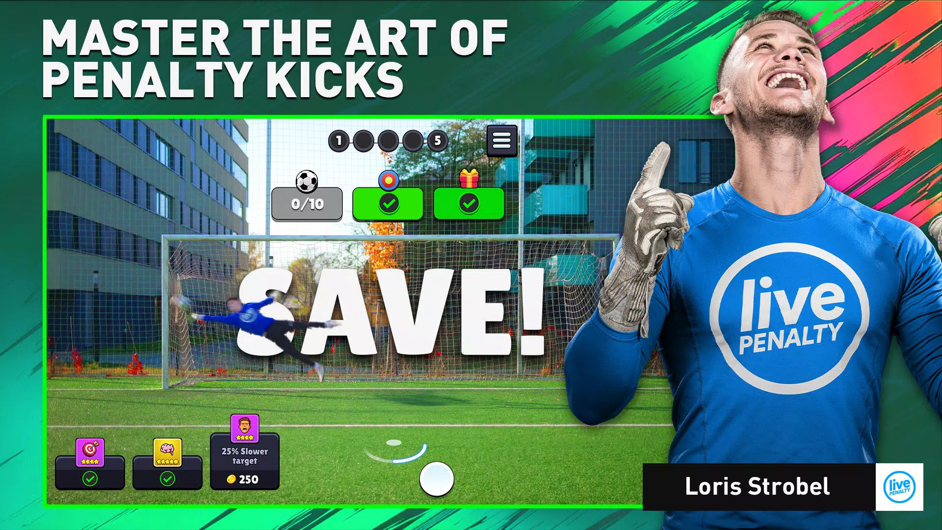 Football Penalty: Soccer Kick 螢幕截圖 1