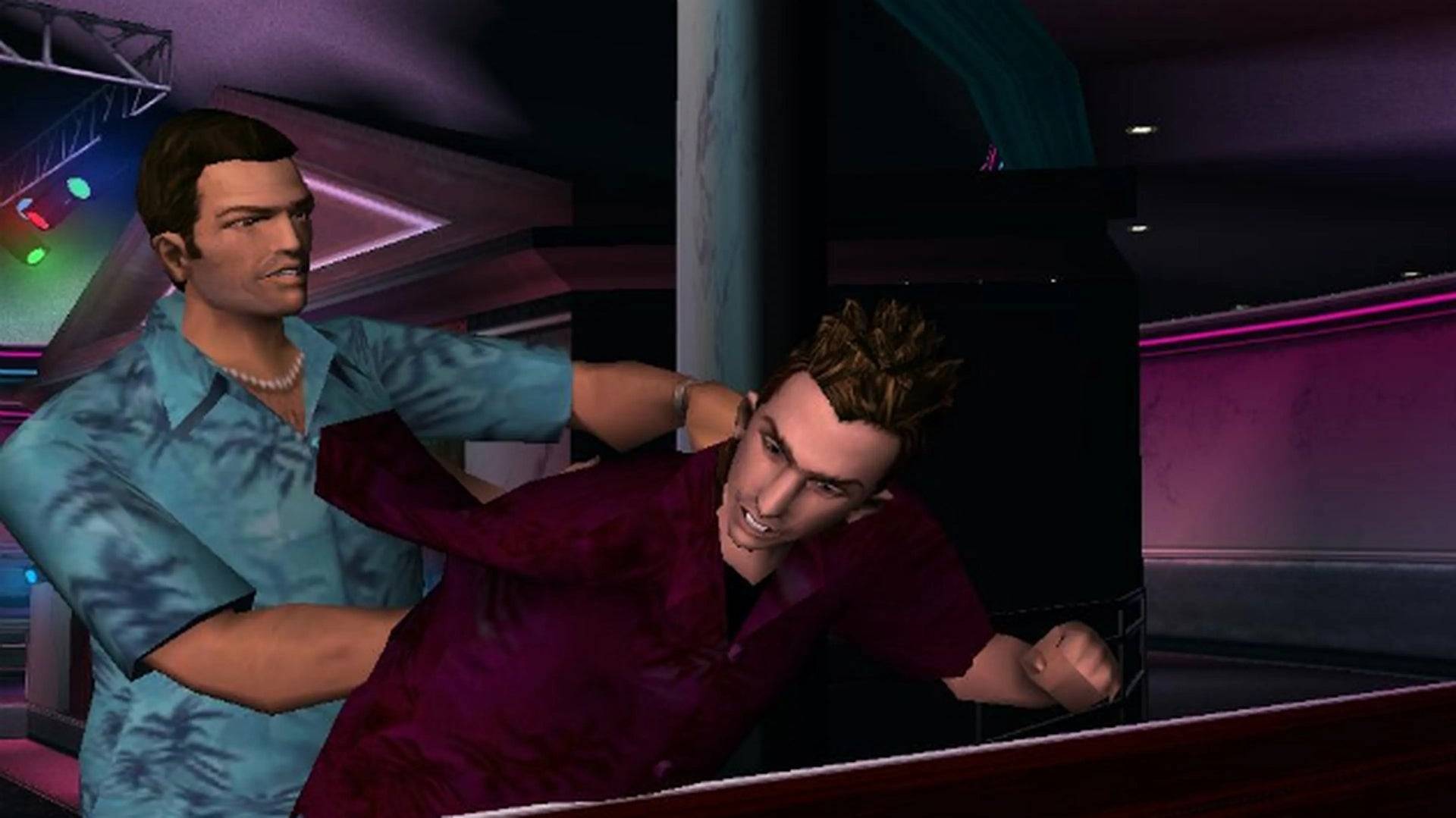 Tommy Vercetti contre Kent Paul dans Vice City