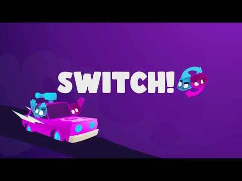 Back 2 Back gameplay showing players switching between driving and shooting roles