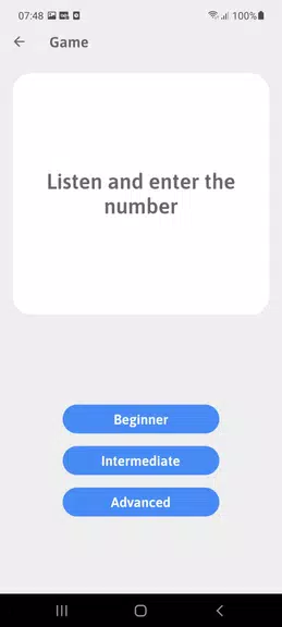 Numbers in English Captura de pantalla 1