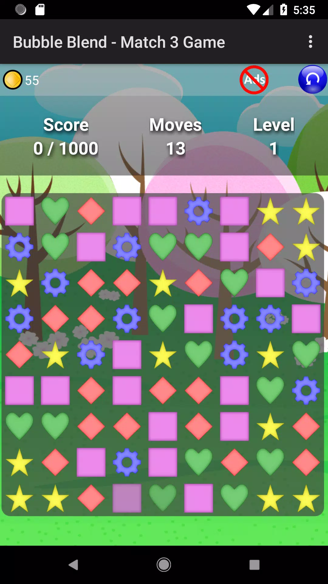 Schermata Bubble Blend - Match 3 Game 0