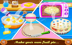 Dessert Sweet Food Maker Game स्क्रीनशॉट 3