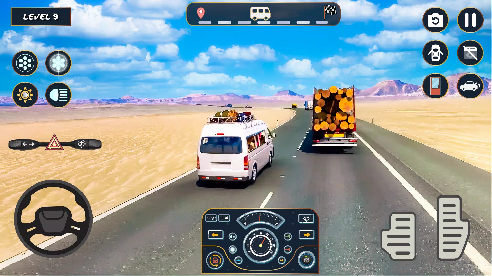 Van Simulator Dubai Van Games 스크린샷 2