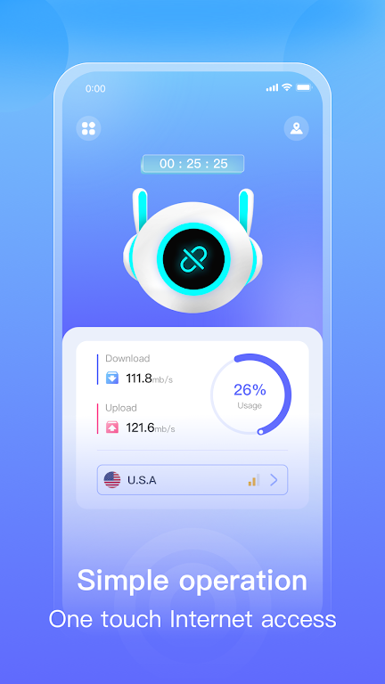 Focus VPN-Fast Stable Speeder Schermafbeelding 1