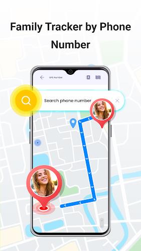 GPS Tracker - Phone Locator Ảnh chụp màn hình 1