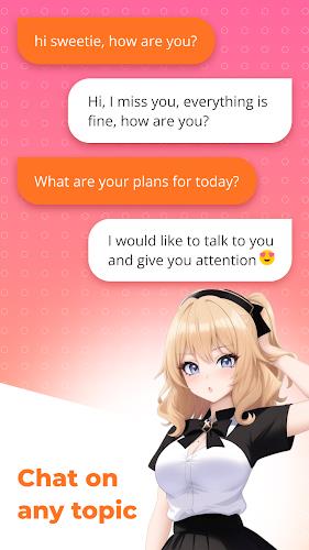 AI Girls Chat ဖန်သားပြင်ဓာတ်ပုံ 1
