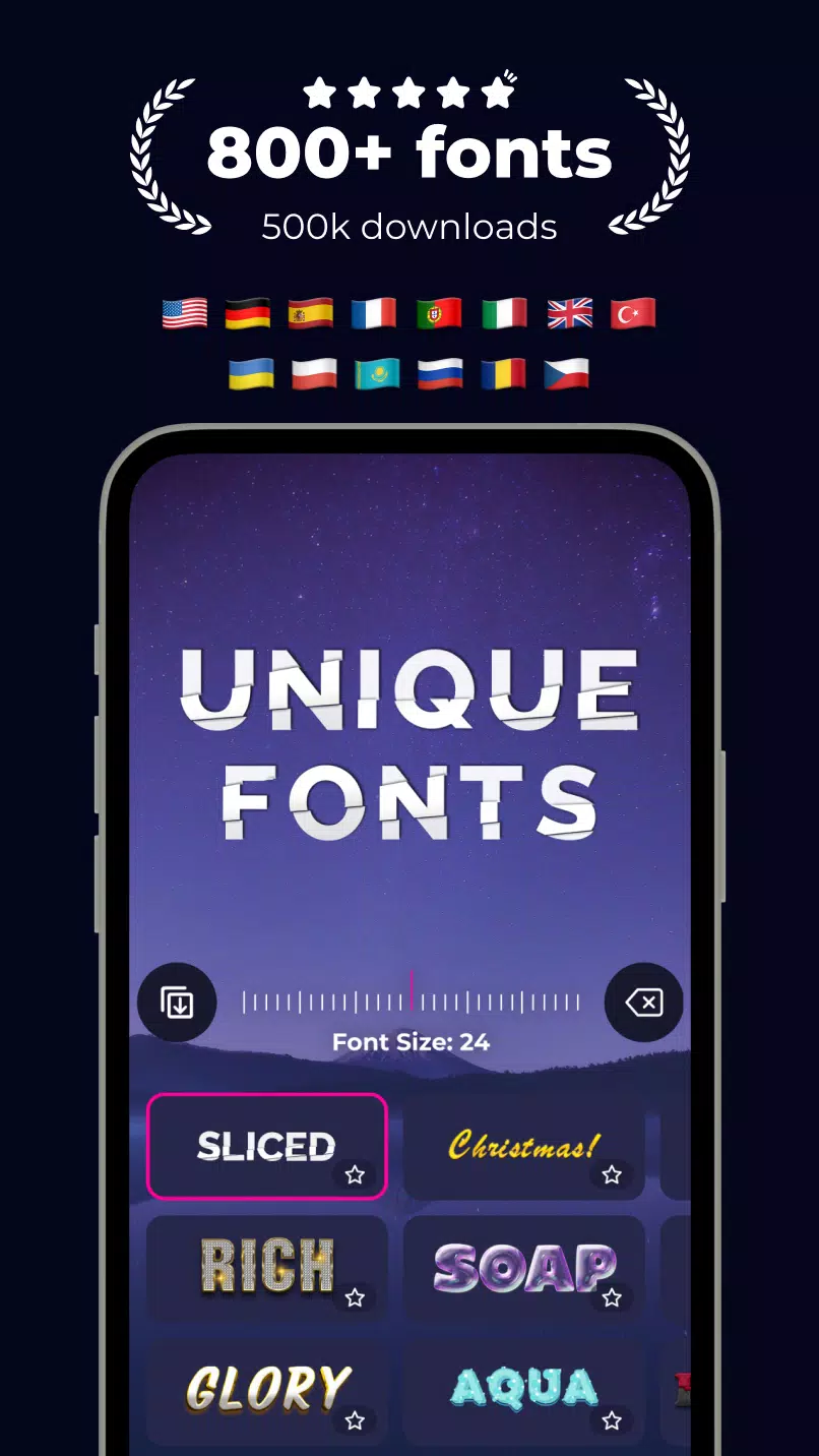 Fonts & Stickers. Add text应用截图第3张
