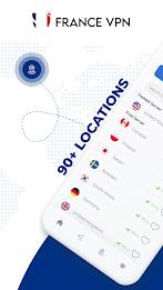 VPN France - Get France IP ဖန်သားပြင်ဓာတ်ပုံ 2