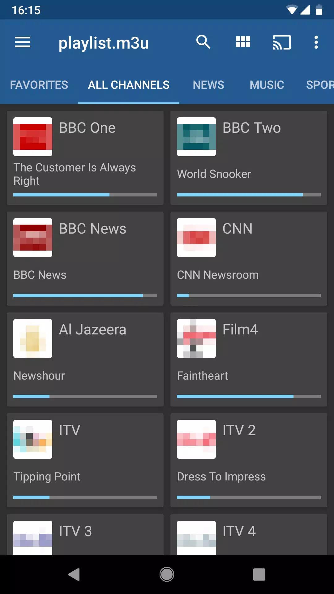 IPTV Screenshot 0