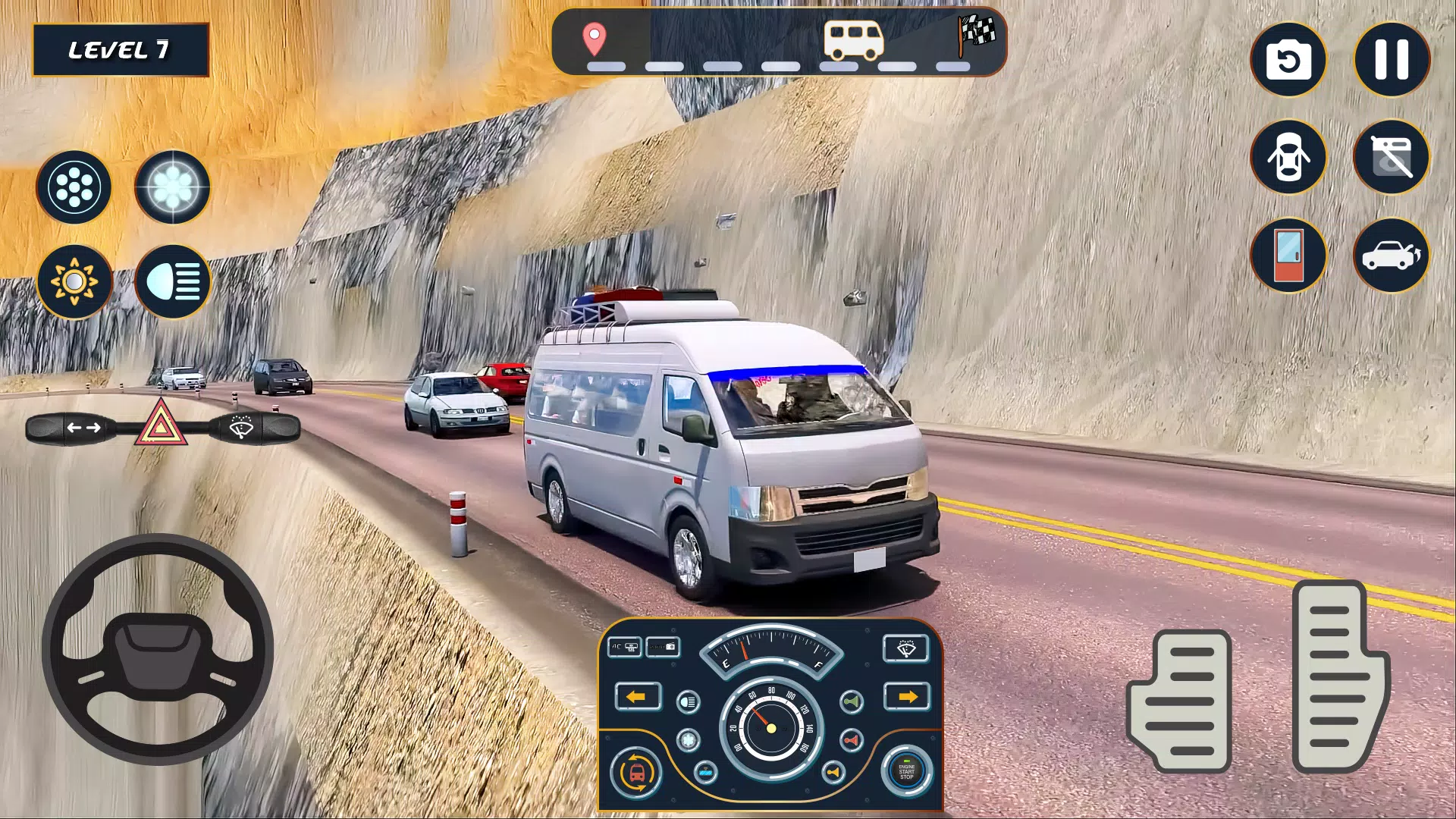 Van Simulator Dubai Van Games 스크린샷 1