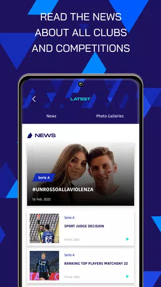 Lega Serie A – Official App Ảnh chụp màn hình 2