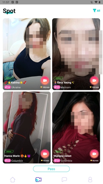 Hooya - video chat & live call Screenshot 0