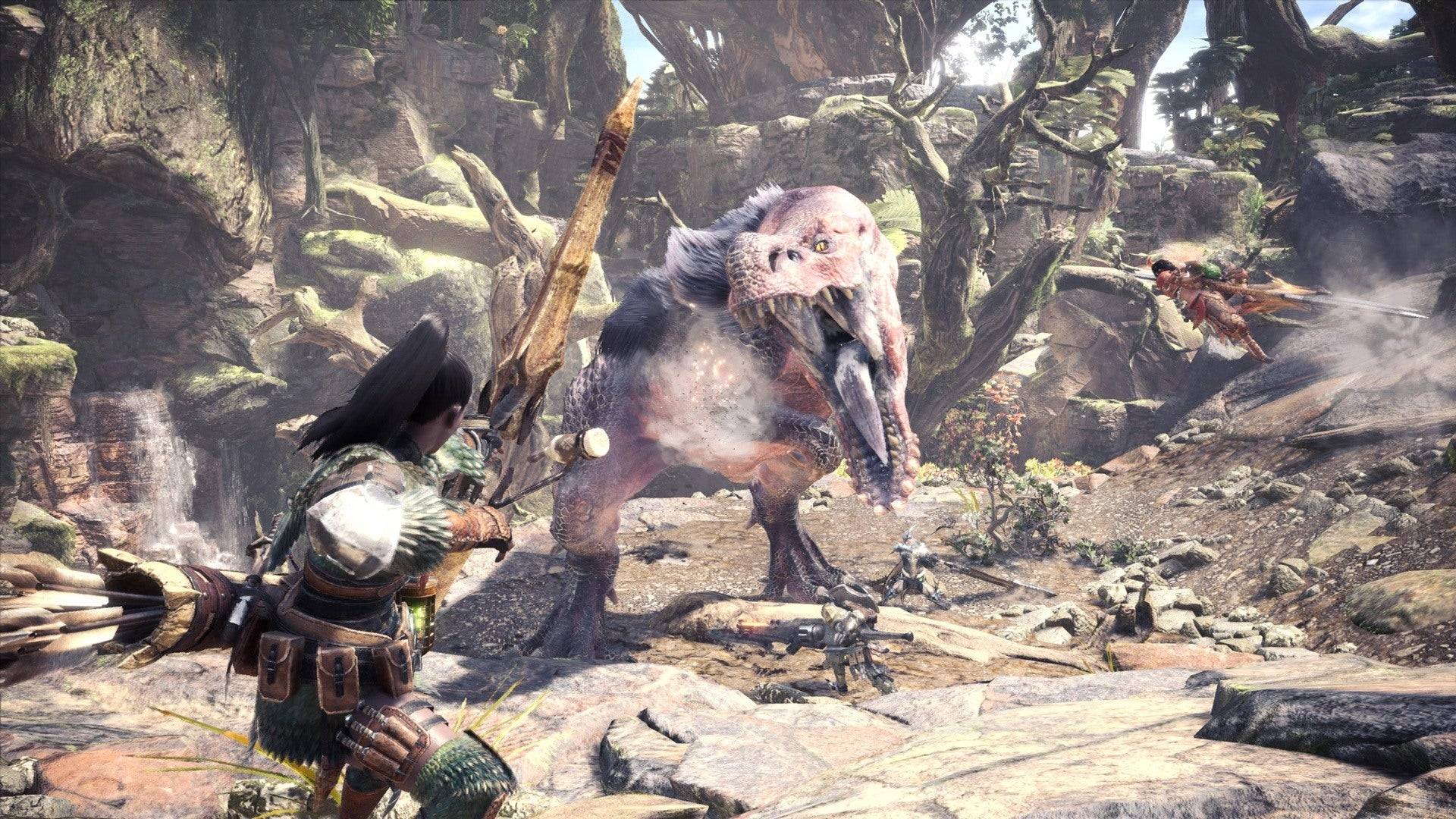 Ang pag -aaral ng mga intricacy ng mga busog, mga espada, at switch axes ay isang malaking bahagi ng halimaw na mangangaso. | Credit ng imahe: Capcom