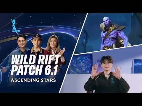 LOL: Wild Rift Patch 6.1: Ascending Stars