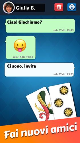 Classic Scopa - Card Game 螢幕截圖 1
