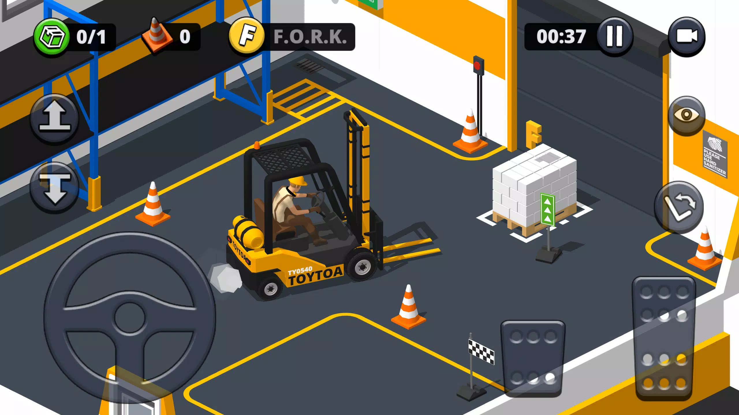 Forklift Extreme Simulator Captura de tela 0