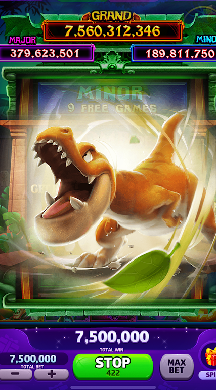Dino Pixie Slots Adventure 螢幕截圖 2