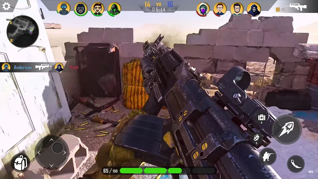 Critical Action Gun Games Скриншот 0