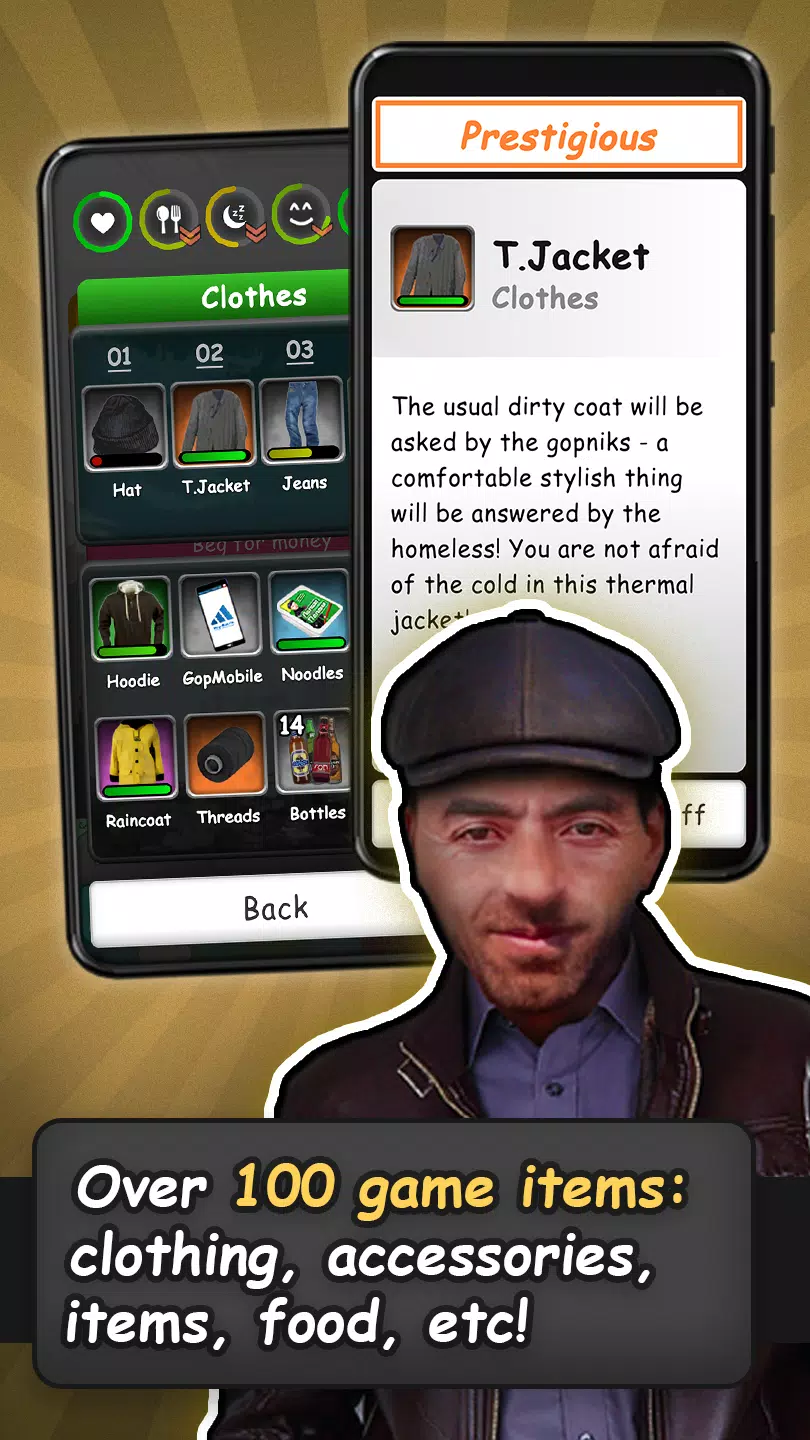 Homeless: Life Simulator Скриншот 1