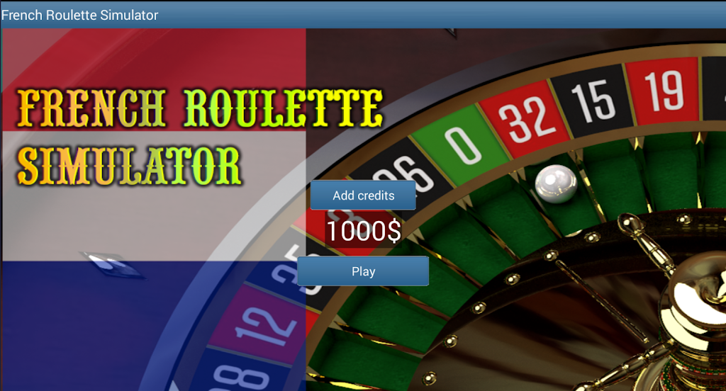 French Roulette Simulator Скриншот 0
