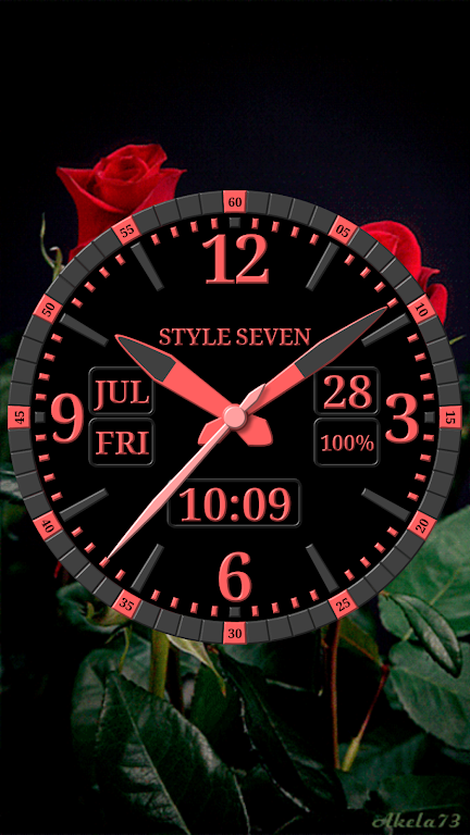 Kit Analog Clock-7 螢幕截圖 1