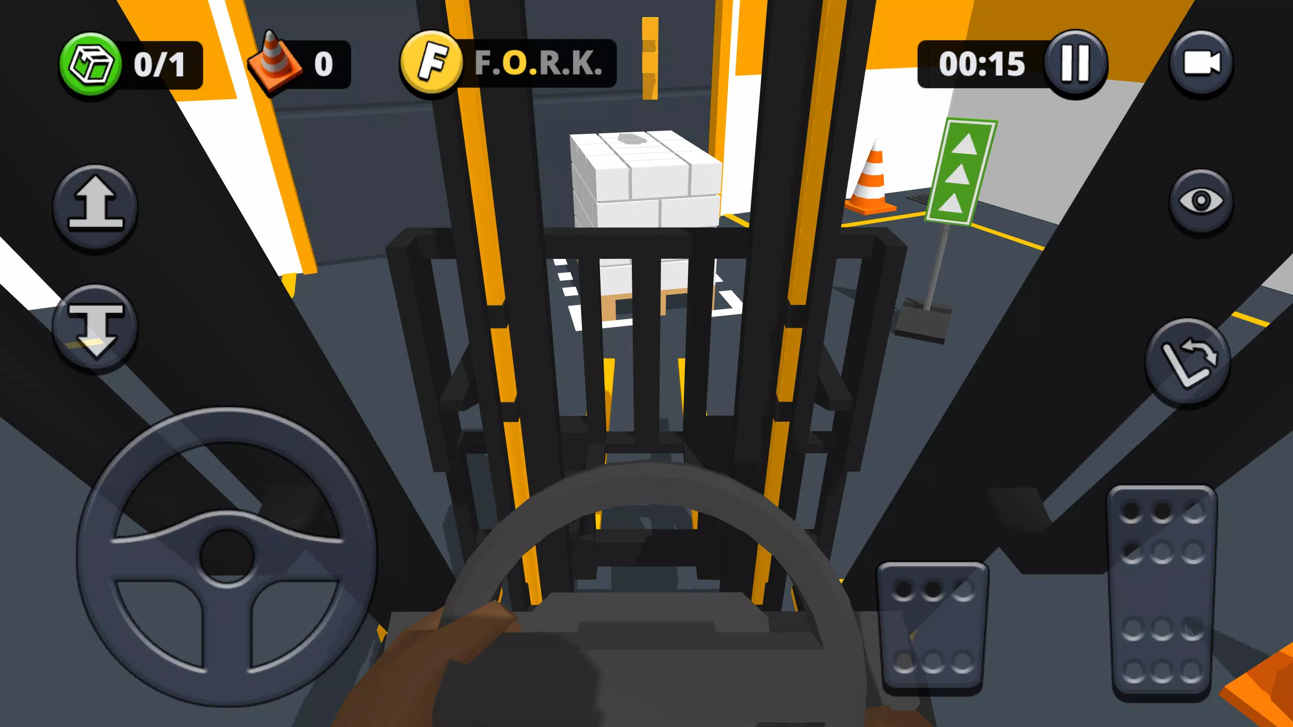 Forklift Extreme Simulator Captura de tela 1