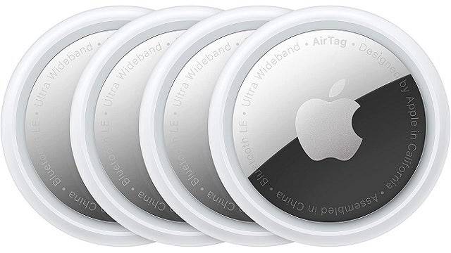 Paquete de cuatro AirTags de Apple