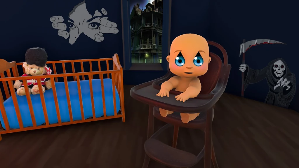 Scary Baby: Haunted House Game Capture d'écran 2