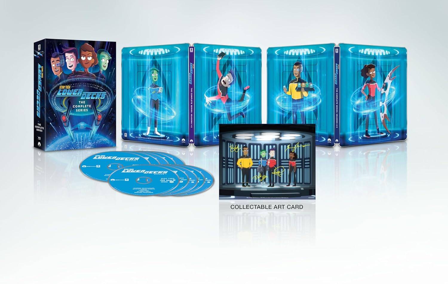 Star Trek: Lower Decks - အပြည့်အဝစီးရီး - သံမဏိစာအုပ် (Blu-ray)