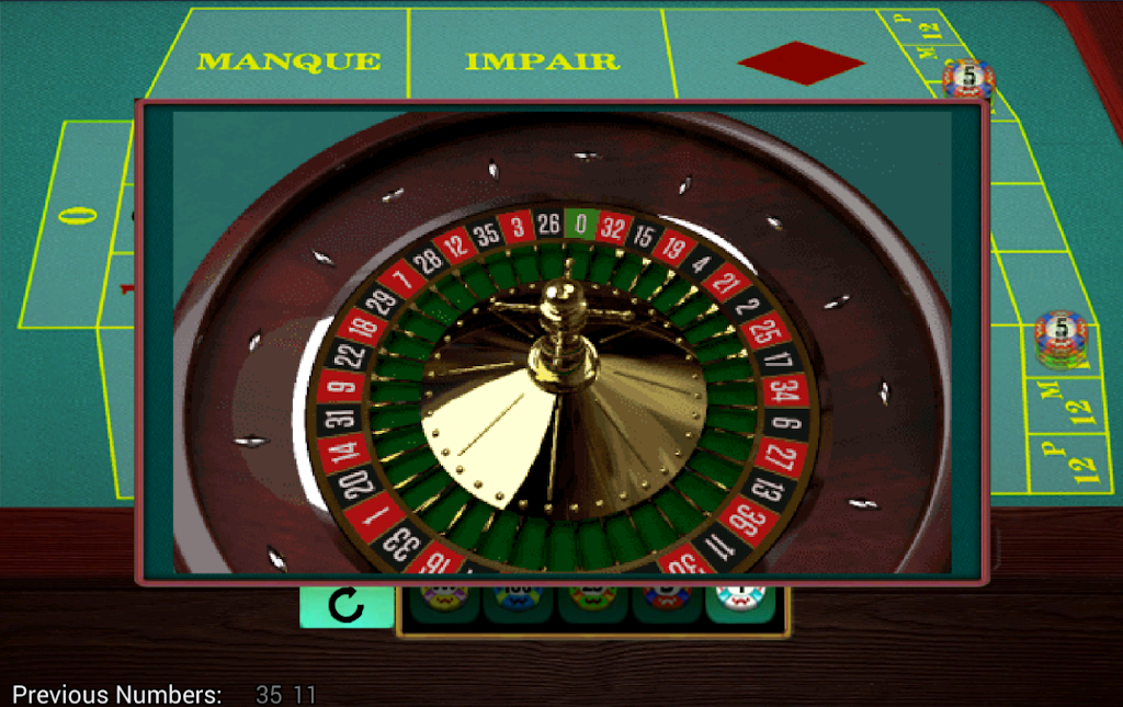 French Roulette Simulator Скриншот 1