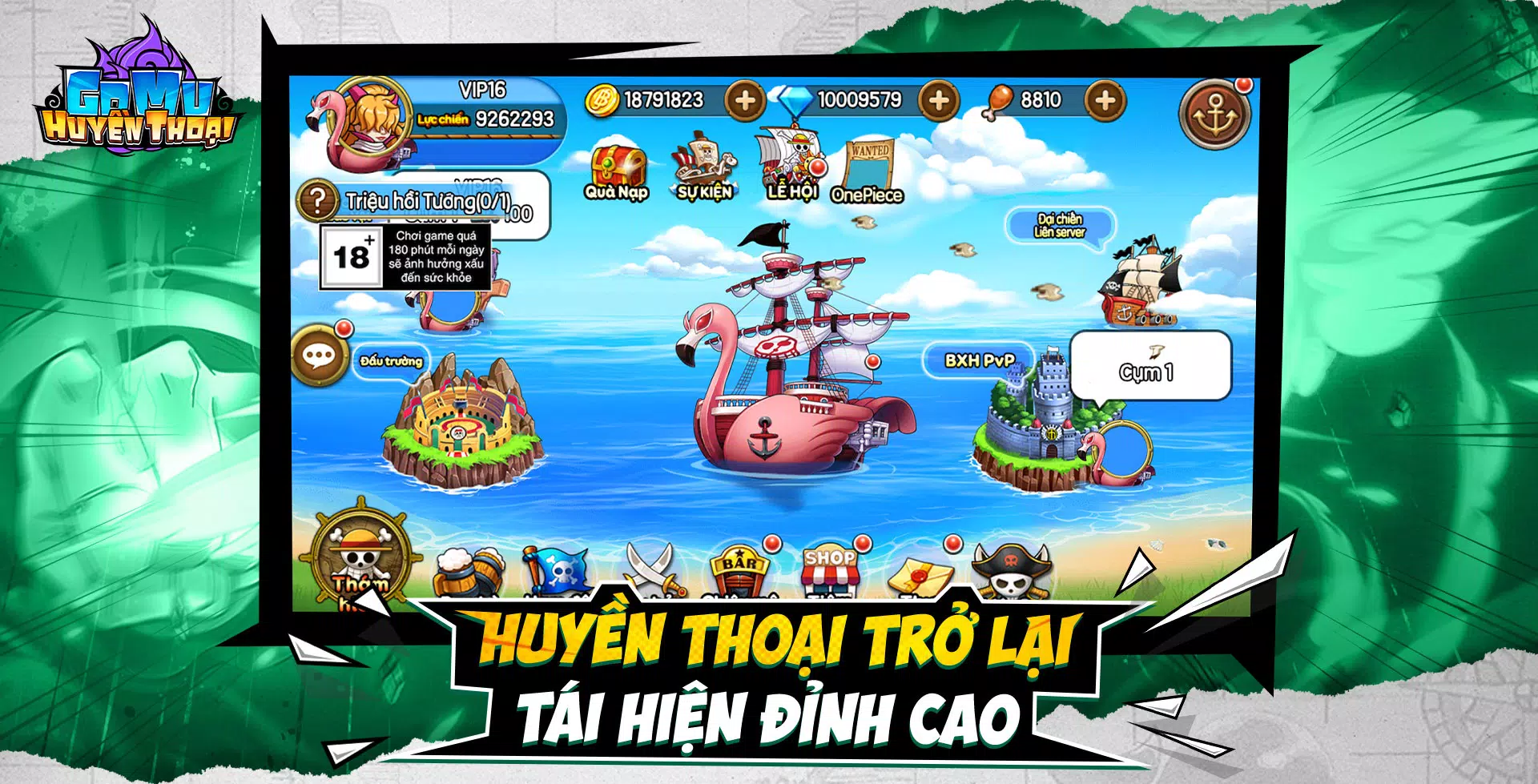 Gomu Huyền Thoại - Đại Chiến Captura de pantalla 0