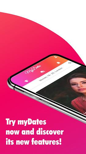 myDates - Flirt & Chat App 螢幕截圖 1