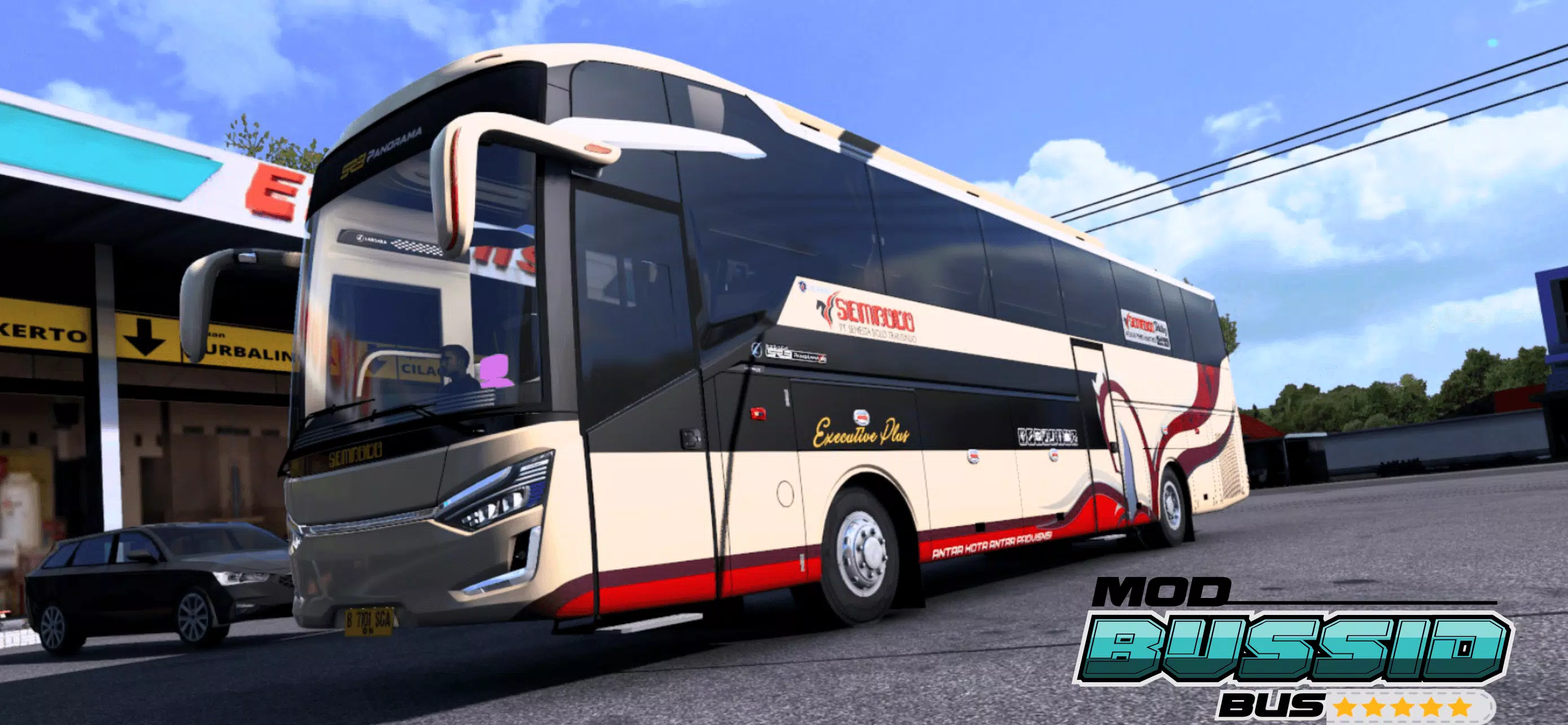 Mod Bussid Bus Terbaru Capture d'écran 0