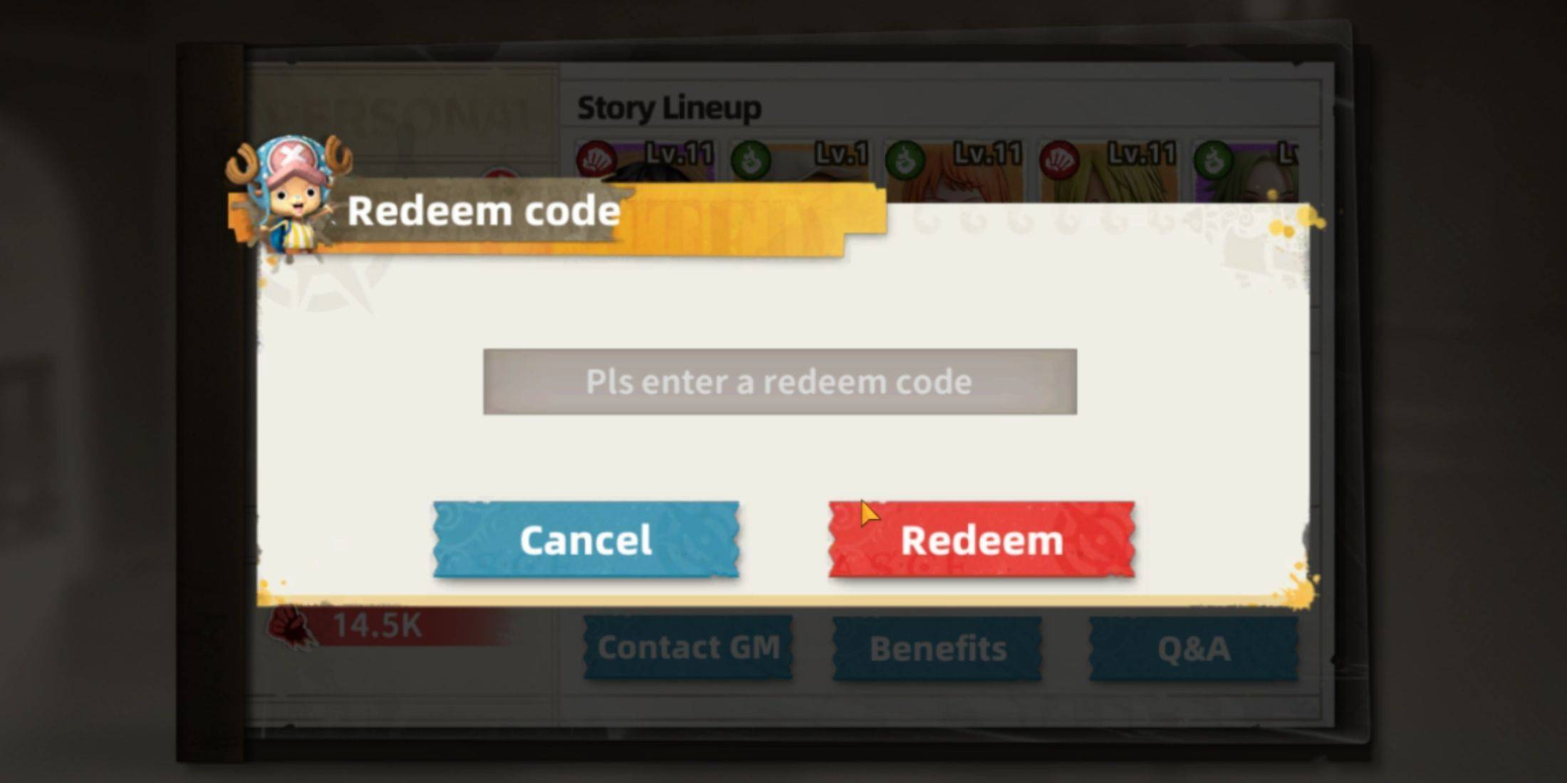 Redeeming OP Sailing Kingdom codes