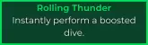 Rolling Thunder kakayahan mula sa Haikyuu Legends