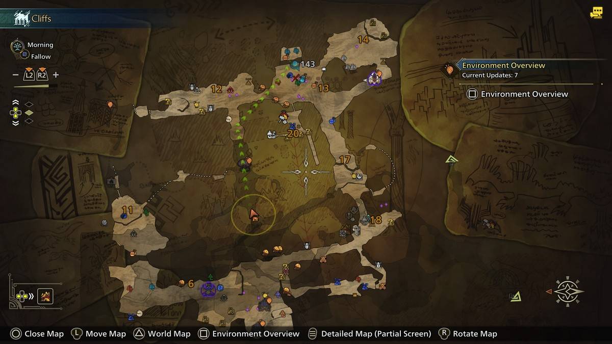 Localización de Escarabajos Gélidos en Monster Hunter Wilds
