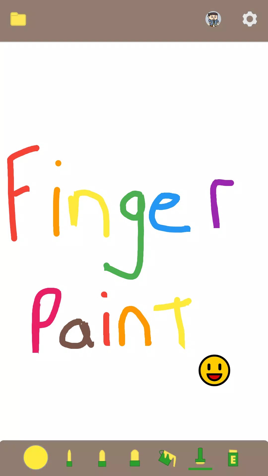 pintura a dedo Captura de tela 2