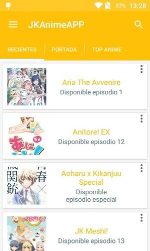 JKAnime 螢幕截圖 1