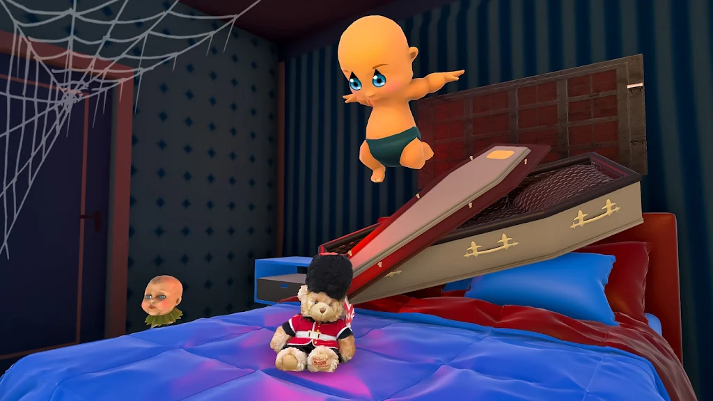 Scary Baby: Haunted House Game Capture d'écran 1