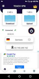 Touch VPN - Secure VPN Capture d'écran 0