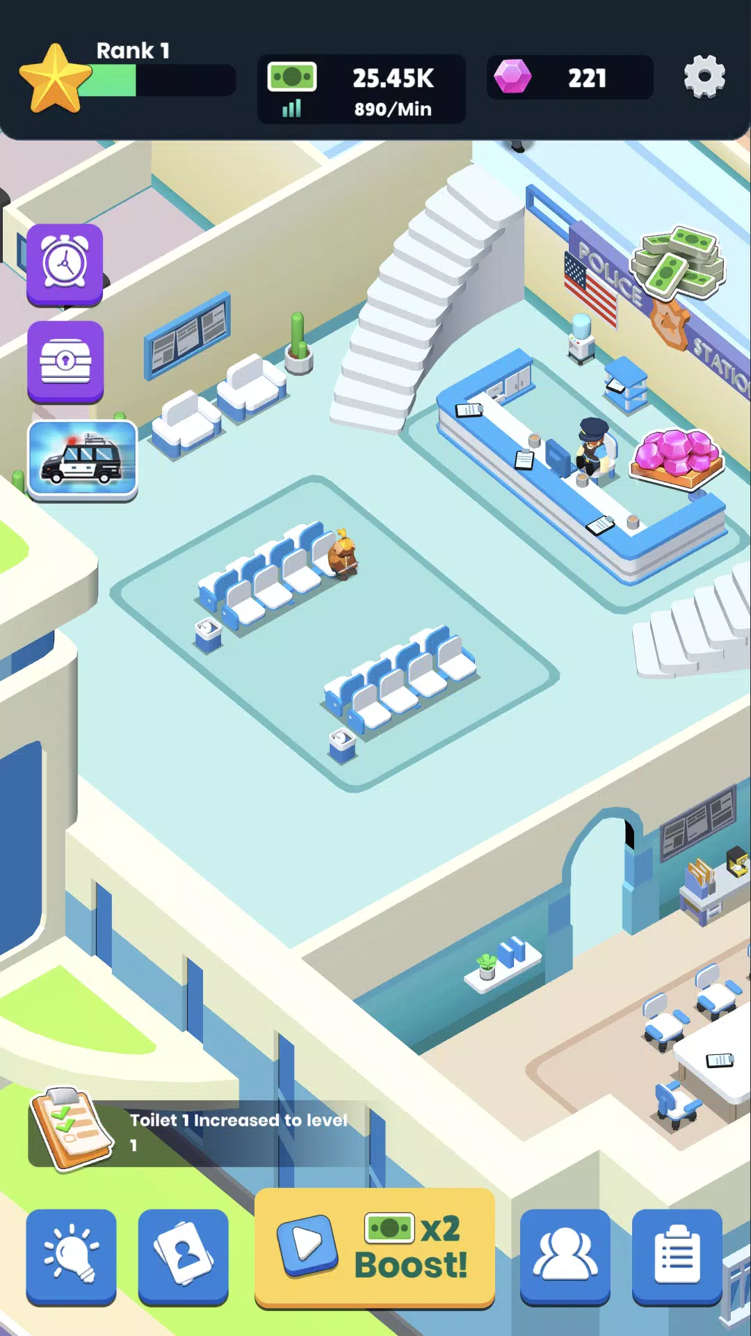 Emergency mission - idle game 螢幕截圖 3