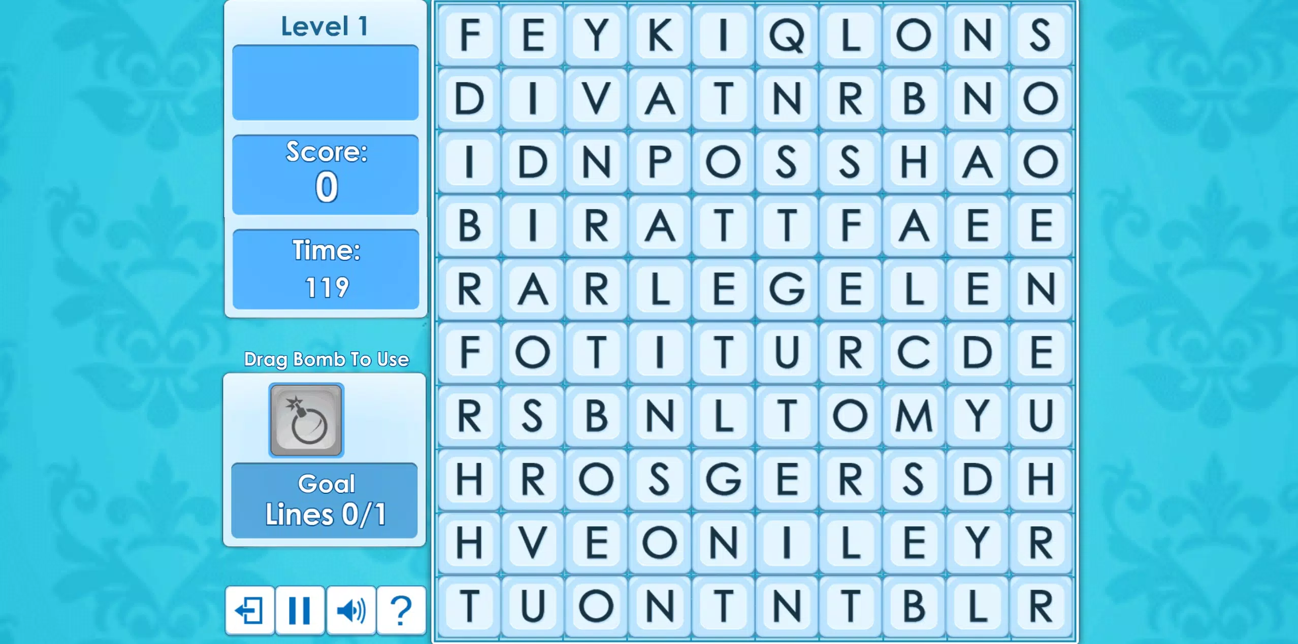 Classic Word Wipe Captura de pantalla 0