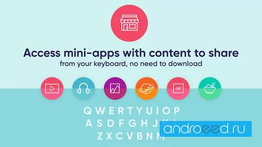 Fleksy fast emoji keyboard app 螢幕截圖 2