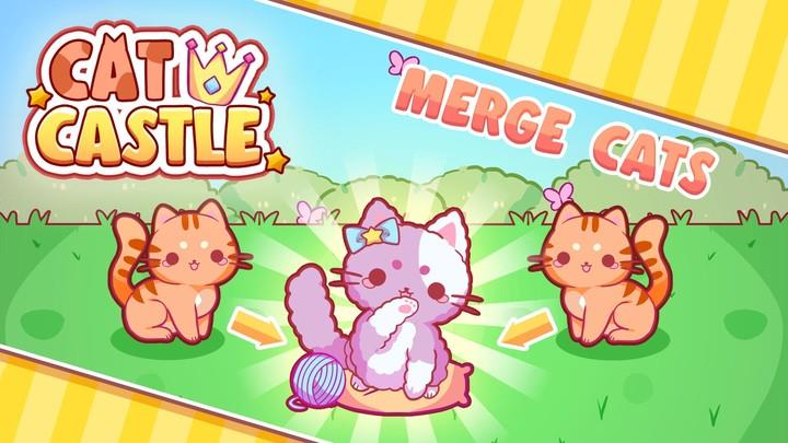 Cat Castle : Merge cute cats 螢幕截圖 0