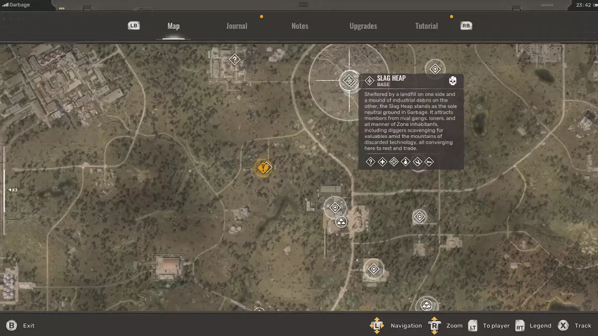 Slag Heap มีผู้ค้าสองรายในพื้นที่เก็บขยะ 2 แห่ง