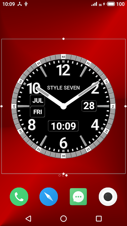 Kit Analog Clock-7 螢幕截圖 3