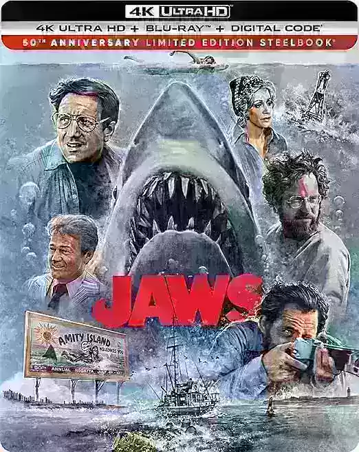 Jaws 50th Anniversary Limited Edition Steelbook