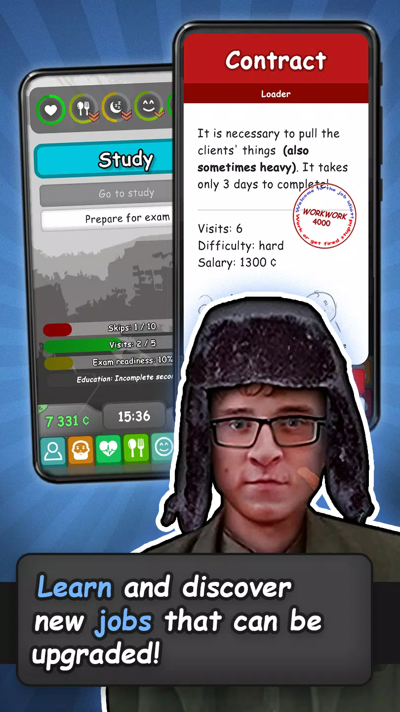 Homeless: Life Simulator Скриншот 2