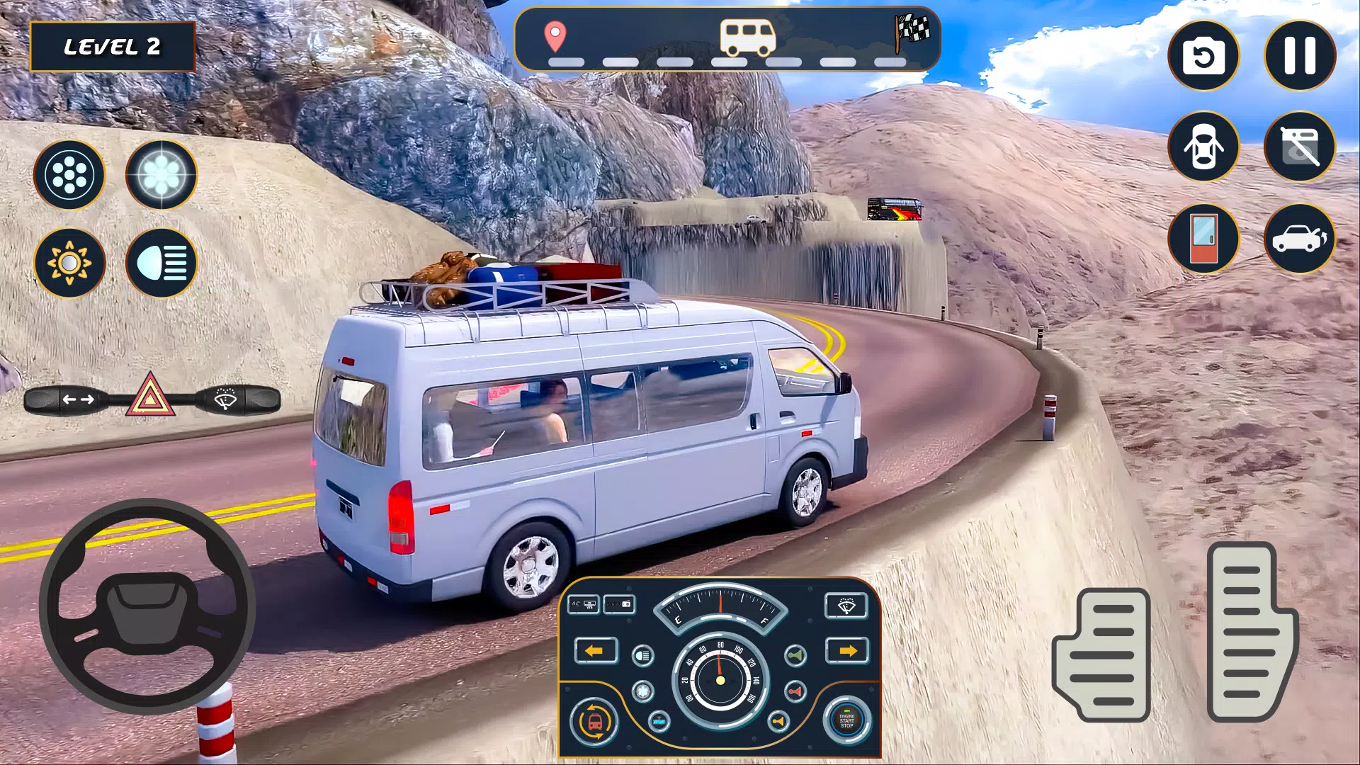 Van Simulator Dubai Van Games 스크린샷 0